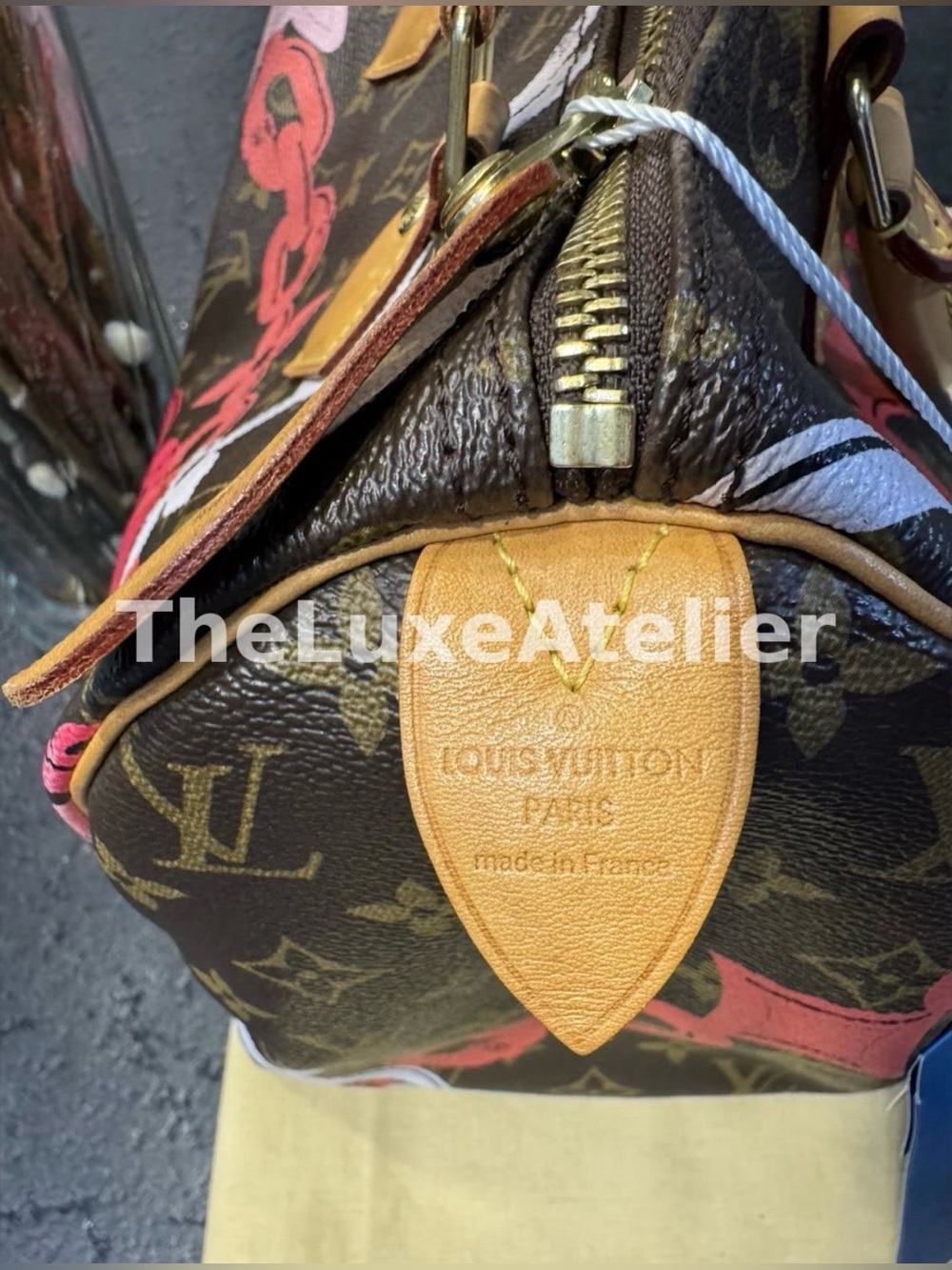 ✨ Louis Vuitton Monogram Bay Speedy 30 Rose Ballerine Poppy – Limited Edition ✨ - Picture 3 of 16